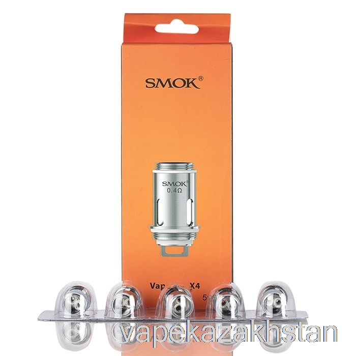 Vape Smoke SMOK Vape Pen 22 Replacement Coils 0.4ohm X4 Quad Core